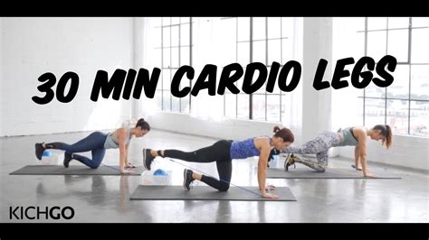 Min Cardio Legs Workout With Kit Rich All Levels Equipment