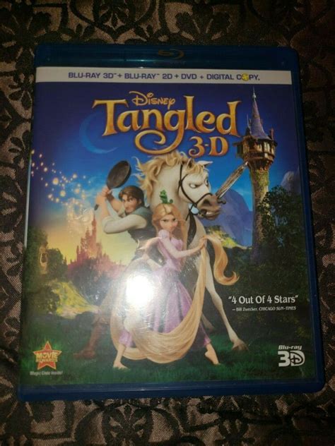 Tangled Blu Ray Dvd Disc Set Includes Digital Copy D D