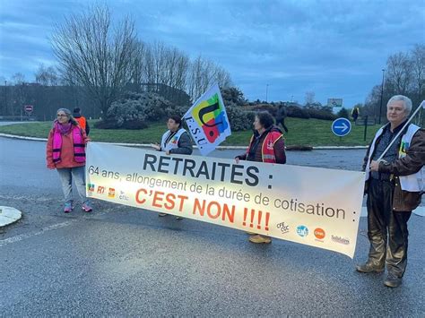 Reportage R Forme Des Retraites Blocages Et Importants Bouchons