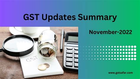 Gst Updates Summary November Gst Safar With Ca Bhavesh Jhalawadia