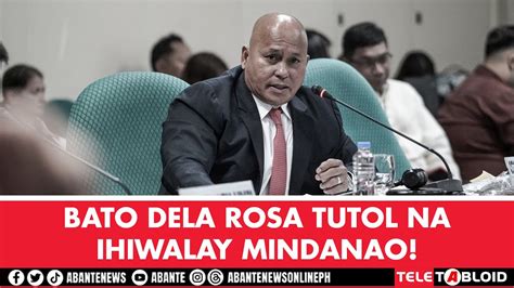 Bato Dela Rosa Tutol Na Ihiwalay Mindanao Youtube