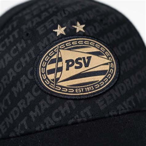 Psv Cap Emm Zwart Goud Jr Jaar Gigafan