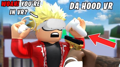 Roblox Da Hood Vr 2 Youtube