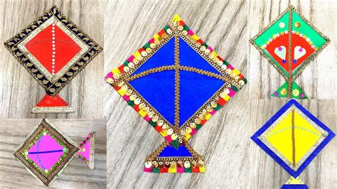 How To Make Kite Kite Decoration Ideas Sankranti Decoration Ideas