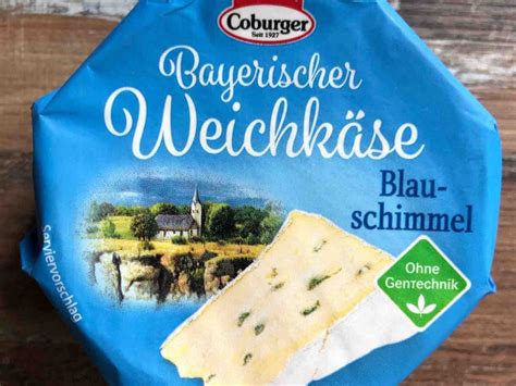 Coburger Bayerischer Weichkäse mit Blauschimmel Kalorien Neue