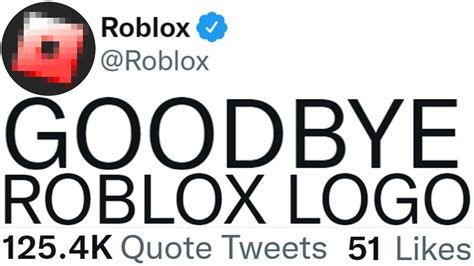 Roblox Is Changing Their Logo Its Bad Youtube