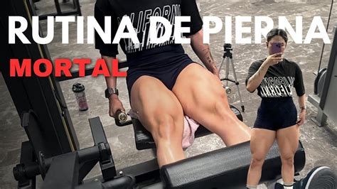 Rutina Para Destruir Cuadriceps Entrenamiento Completo Tips Youtube