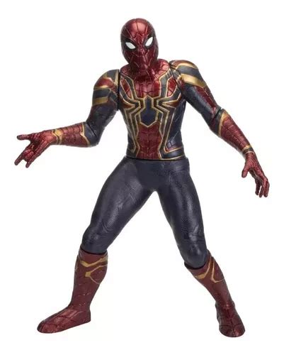 Vingadores Boneco Homem Aranha Armadura Gigante Cm Frete Gr Tis