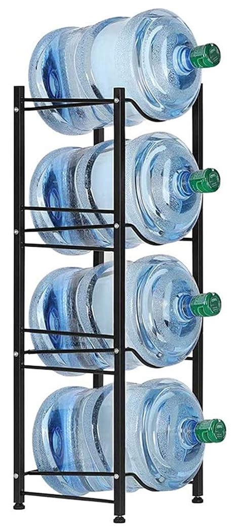 Water Cooler Jug Rack Tier Heavy Duty Water Bottle Holder Storage