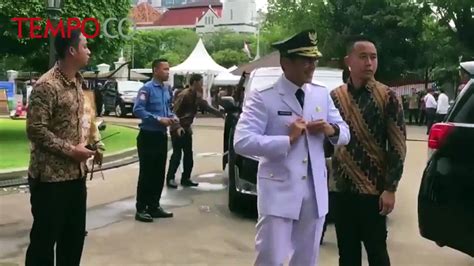 Anies Baswedan Dan Sandiaga Uno Tiba Di Istana Video Dailymotion