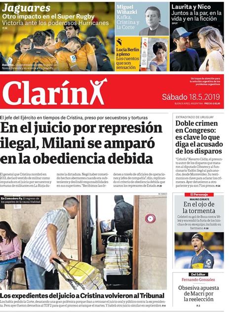 Clarín Argentina 18 De Mayo De 2019 Infobae