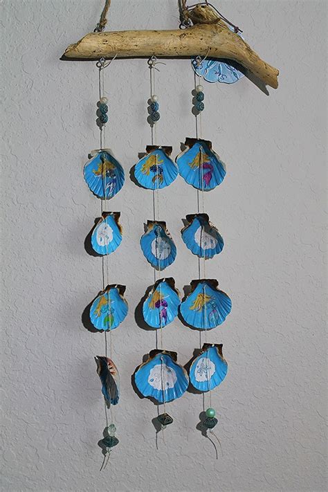 Mermaids And Sand Dollars Wind Chimewall Hangings Etsy