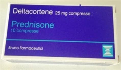 Deltacortene Compressa Prednisone