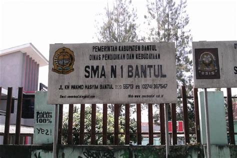 Daftar SMA SMK Terbaik Di Kabupaten Bantul Berdasar Nilai UTBK Versi