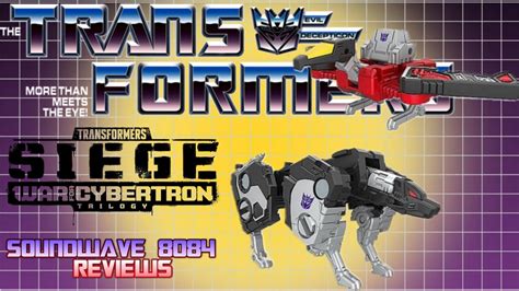 Transformers Wfc Siege Laserbeak And Ravage Review Youtube