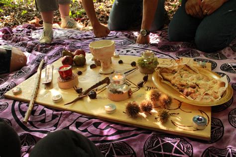 Mabon Group Altar by ReanDeanna on DeviantArt