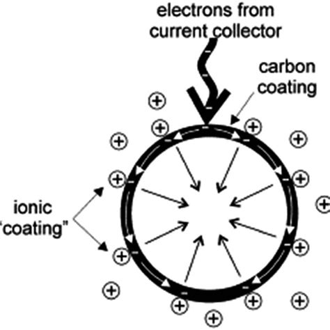 Schematic Illustration Of Ambipolar Diffusion Of Lithium Ions And