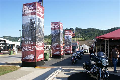 Indian Victory Motorcycles At The Sturgis Rally Captivate Exhibits