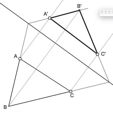 Geometr A Proyectiva Homolog A Y Afinidad Dibujo T Cnico