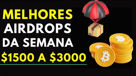 05 MELHORES AIRDROPs PARA GANHAR MUITO LUCRO YouTube