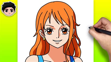 How To Draw Nami From One Piece Easy Step By Step Youtube