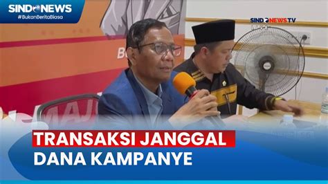 Transaksi Janggal Dana Kampanye Mahfud Minta Bawaslu Tindaklanjuti