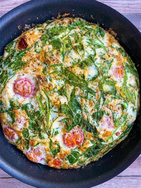 How To Make A Vegetable Egg White Frittata Tastefully Grace