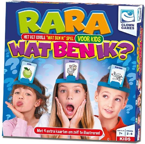 Rara Wat Ben Ik Junior Clown Games Familiespel Games Bol