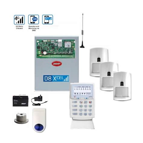 Ness Alarm D8xcel 4g Lux Kit