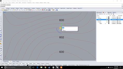 Rhino Beginner Series Free Form Topography Modeling 02 YouTube