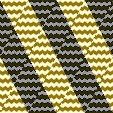 Premium Vector Zig Zag Wave Seamless Pattern Hand Drawn Lines Mosaic