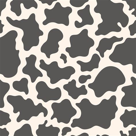 Cow Skin Seamless Pattern Vector Free Stock Vector 516203