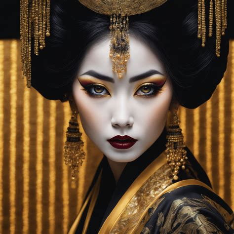 Geisha Fashion Makeup