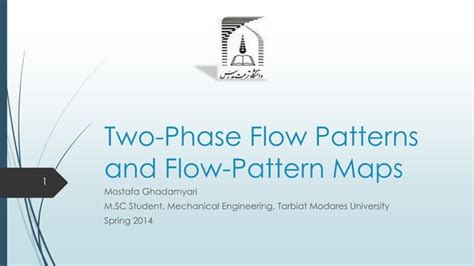 Two Phase Flow Patterns And Flow Pattern Maps Ppt Free Download