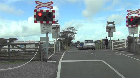 Llanbedr Level Crossing Youtube