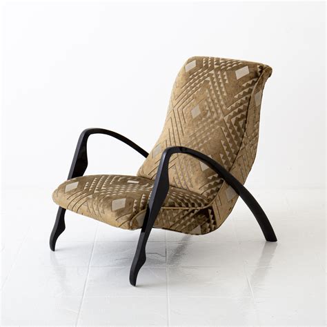 Italian Lacquered Lounge Chair Nicholas Alistair