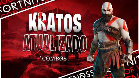 COMBOS ATUALIZADOS VEJA ANTES DE COMPRAR O KRATOS NO FORTNITE YouTube