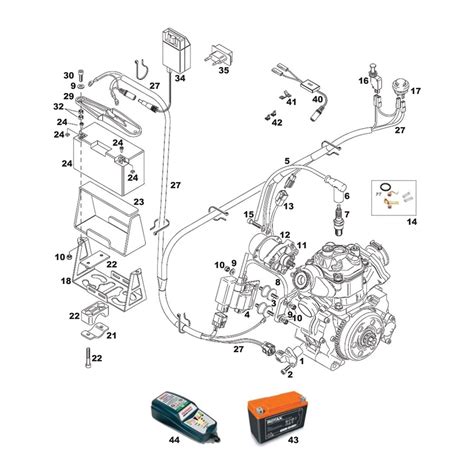 Allumage D Marreur Batterie Rotax Action Karting S Curit