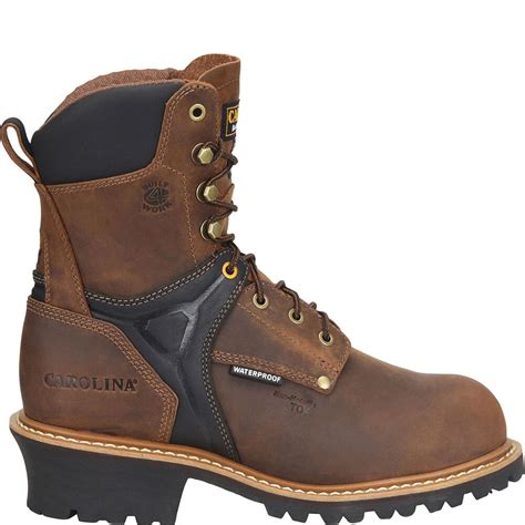 Carolina Men S Timber MetGuard Safety Boots Brown Elliottsboots