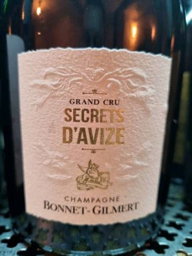 Bonnet Gilmert Secrets D Avize Champagne Grand Cru Vivino Deutschland