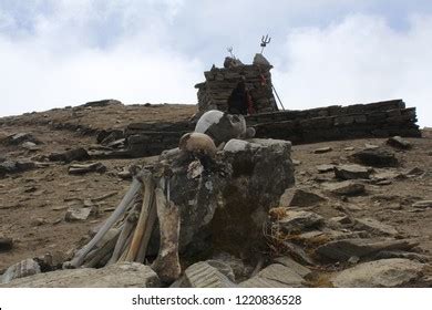 Roopkund Mystery Lake Human Bones Stock Photo 1220836528 | Shutterstock