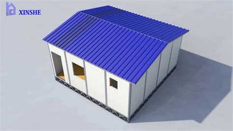 Sandwich Panel House Assembling Youtube