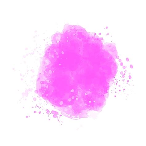 Free Vector Abstract Pink Watercolor Ink Splash