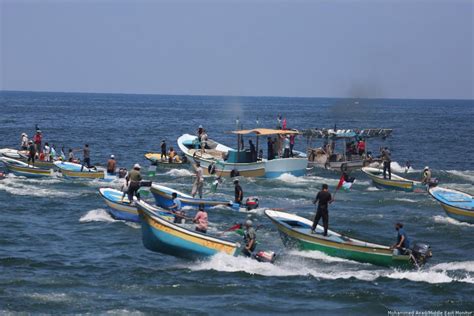 Palestinians Attempt To Break Gaza Maritime Siege Again Middle East