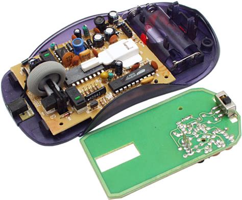 Wireless Mouse Parts Diagram