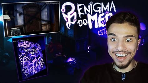 REACT ENIGMA DO MEDO PRIMEIRA GAMEPLAY Ordem Paranormal Reagindo