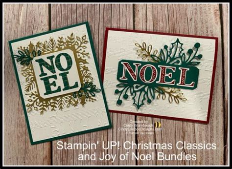 Stampin Up Christmas Basics And Joy Of Noel Bundle