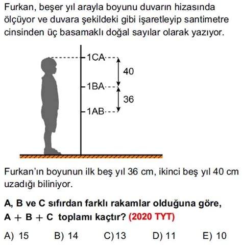 TYT Sayılar ve Temel Kavramlar Çıkmış Sorular 1 Sayfa 10 Eğitim