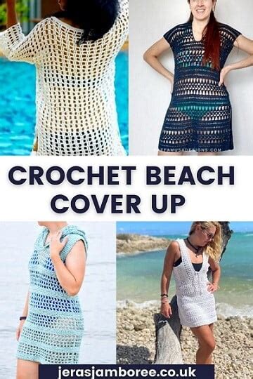 Free Crochet Cover Up Patterns Create The Perfect Beach Look