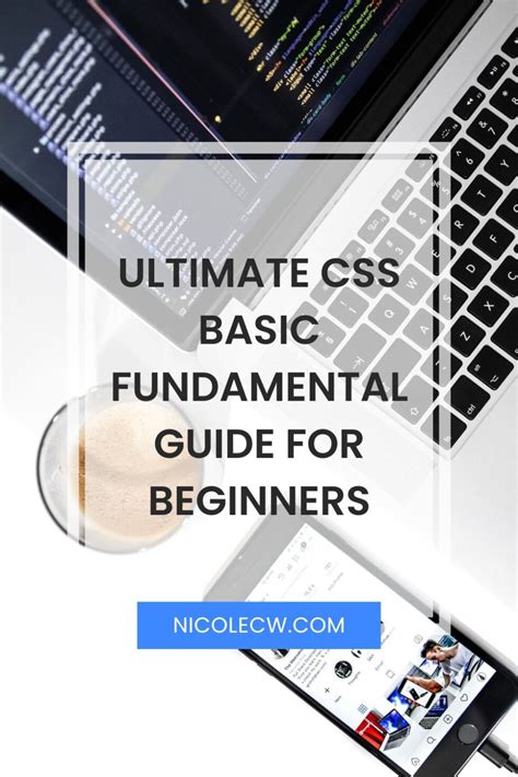 Ultimate CSS Basic Fundamental Guide For Beginners Nicole C W